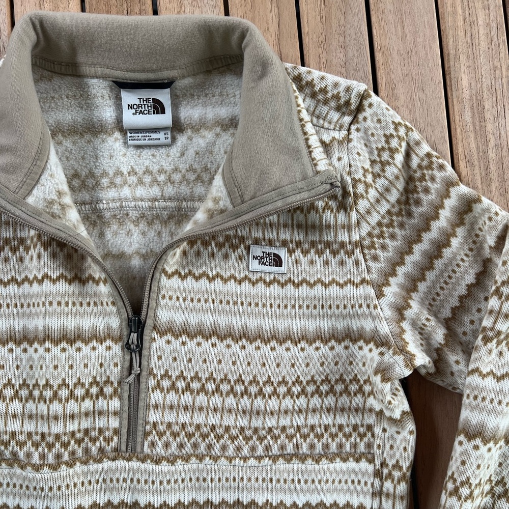 ❌ SOLD ❌ the north face • quarter zip XS